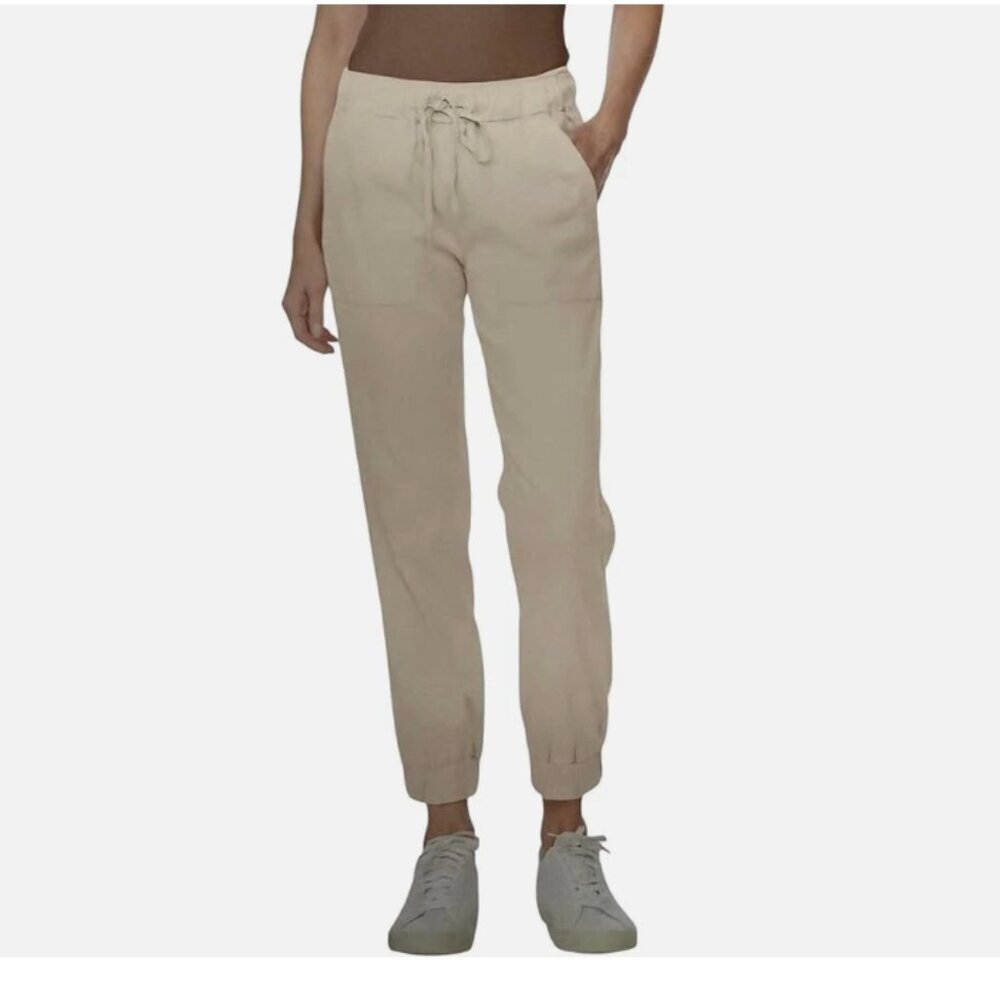 Buffalo David Bitton Women's Soft Tencel Pull-On Jogger Cream